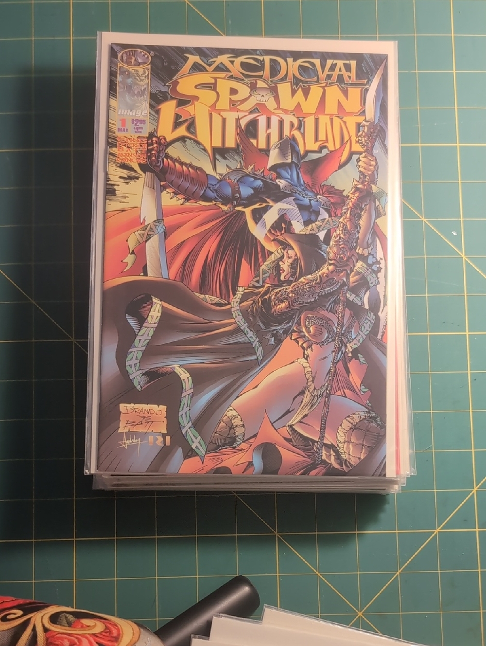 Medieval spawn witchblade issue 1